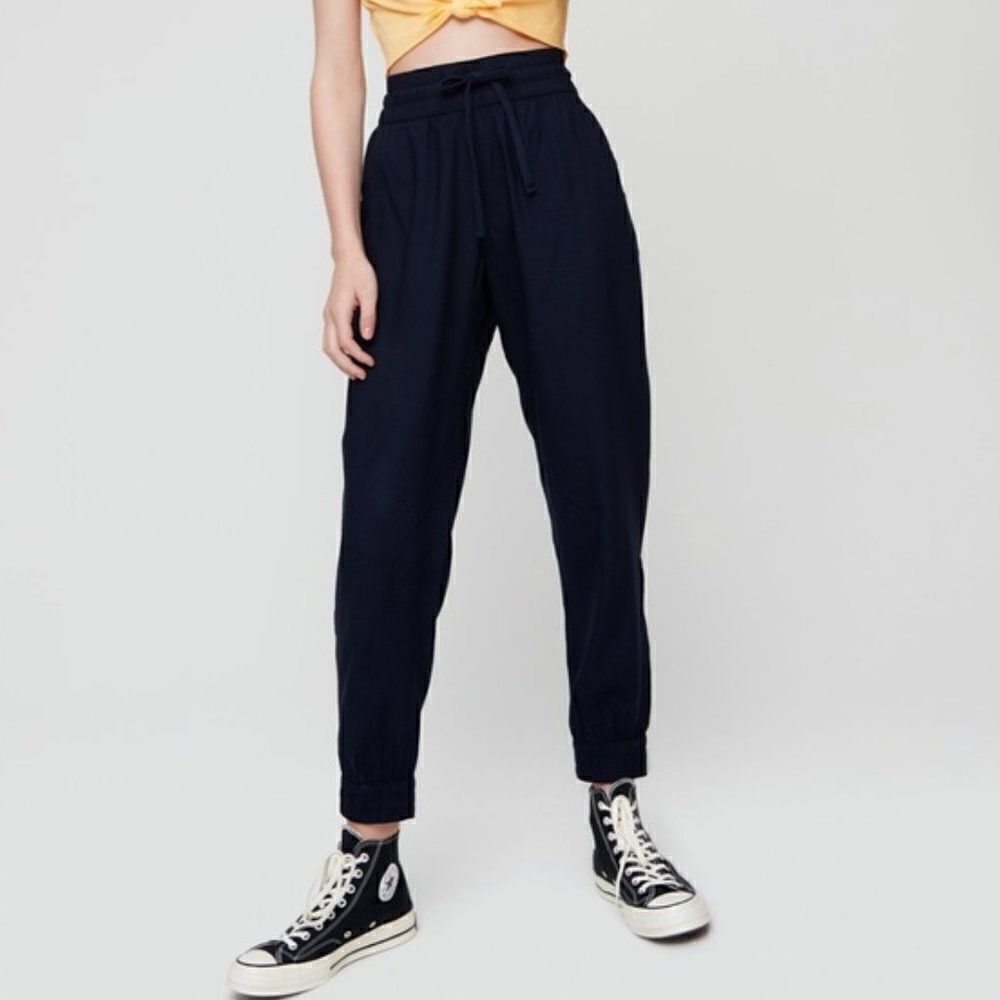 Aritzia Sunday Best Grenville Black Jogger Sz S